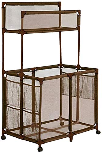 Essentially Yours mesh compartments organize noodles, floats, balls, and toys.