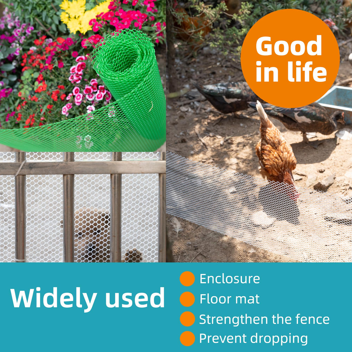 ESSFF rabbit and chicken barrier helps keep pets secure.
