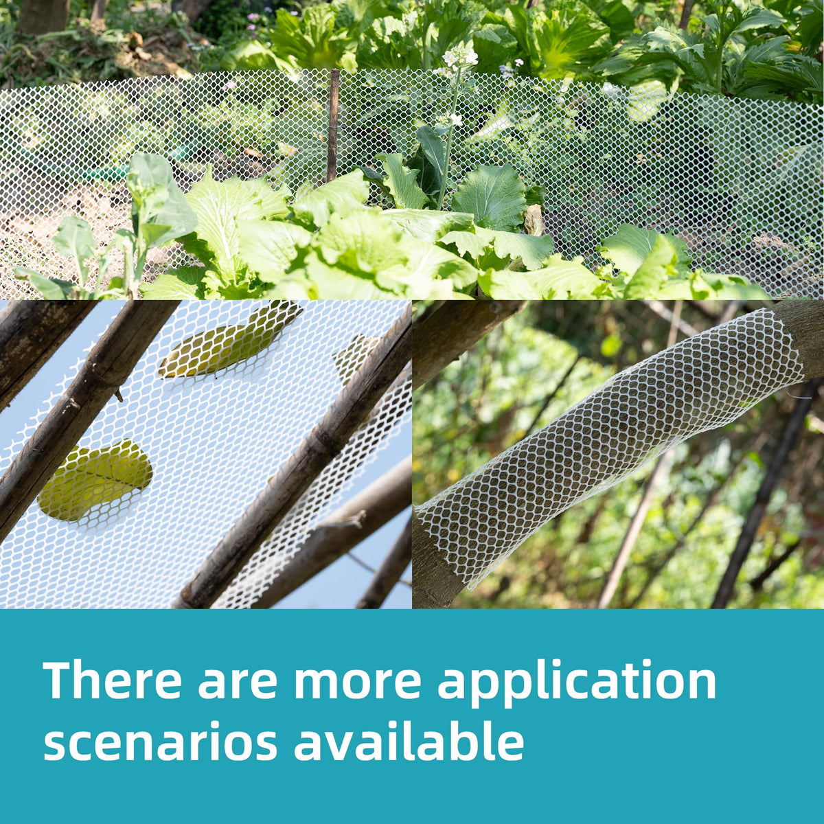 ESSFF weather-resistant-netting endures sun and rain in any season.