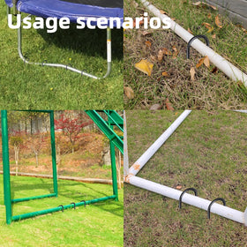 ESSFF weather-resistant stake withstands rain and snow for outdoor durability.