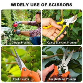 ESTARES safety lock keeps blades closed when not in use.