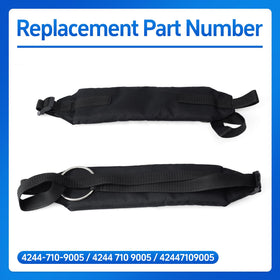 Esttlamer 4244-710-9005 label on replacement strap for quick ID