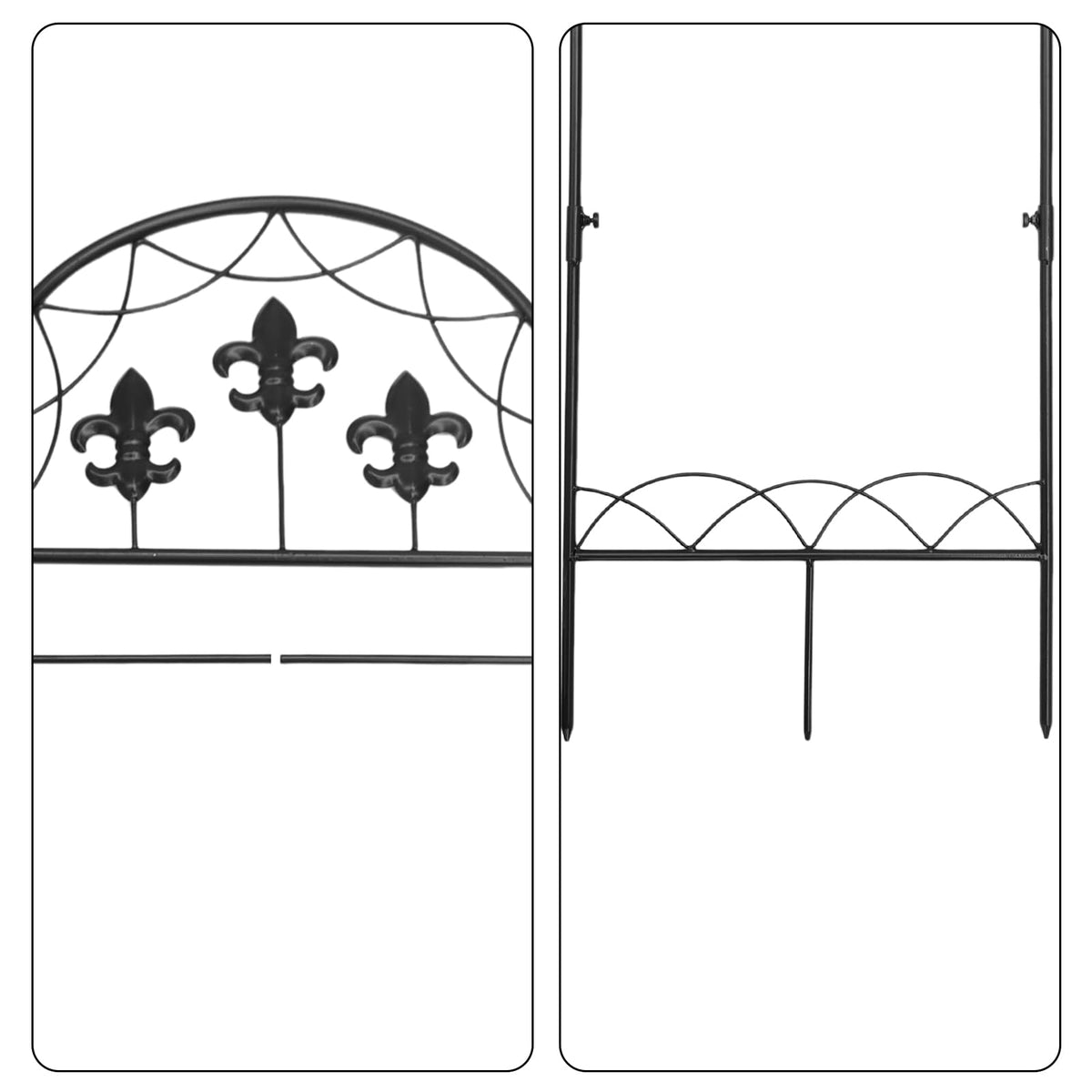 ESTTOP metal flag stake provides sturdy wind-resistant support outdoors