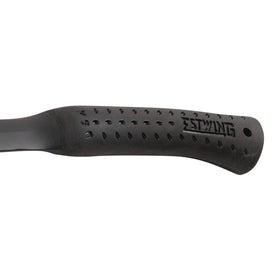 Estwing Camper's Axe with ballistic nylon sheath and belt loop for easy carry.