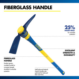 Estwing replacement heads extend tool life for ongoing outdoor projects.