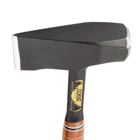 Estwing Fireside Friend Axe full view with sheath ready for transport