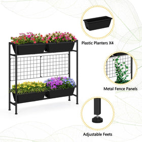 ETELI compact and tall, 32.4-inch height fits small outdoor settings.