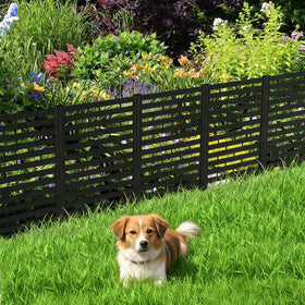 Eteli odorless plastic fence panel offers safe play area boundaries