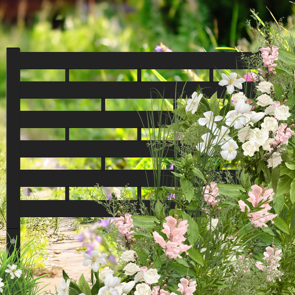 Eteli interlocked panels connect easily for custom garden configurations