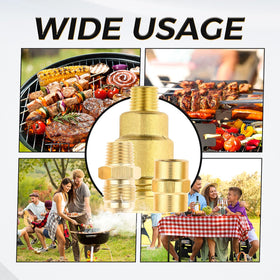 ETERMETA BBQ camping propane setup, ideal for outdoor cooking and heat sources.