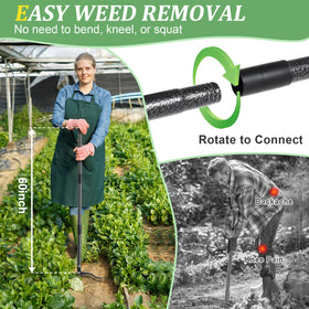 Root-removal tool helps save time during garden maintenance sessions