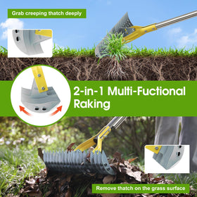 ETICSIPA stainless steel dethatching blade delivering precise, tough-thatch removal.