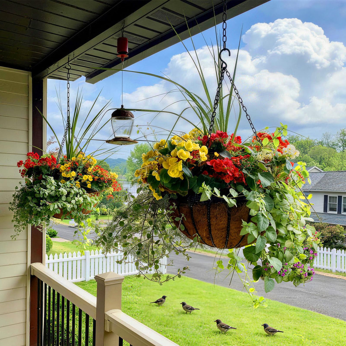Etnorsu 20-inch liner fits standard planters with reliable performance.