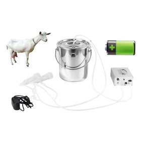 ETSENCE 3L goat milking machine front view, compact and portable for daily milking