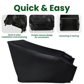 ETZ grass bag suited for Yard Man and Bolens compatible models in use