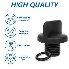 Durable O-ring included to improve leak resistance in outdoor equipment.