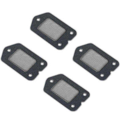 ETZ SRM-225 spark arrestor screen close-up with heat-resistant mesh