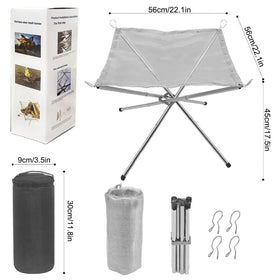Eubeneortho stainless steel mesh for ventilation and even heat.