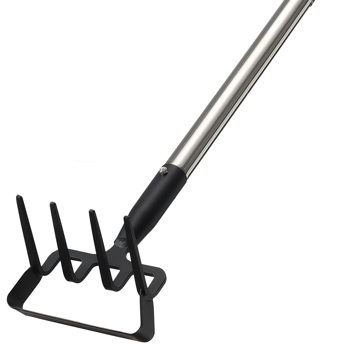 EUIJOIP 2-in-1 heavy-duty garden hoe with dual heads for fast weed removal
