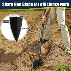 EUIJOIP adjustable pole assembly enables customizable reach from 15 to 60 inches
