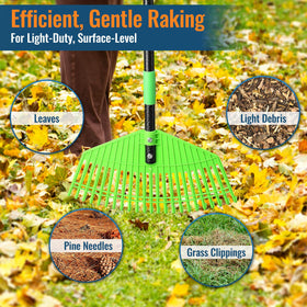 EUIJOIP family-friendly rake suitable for shared yard projects