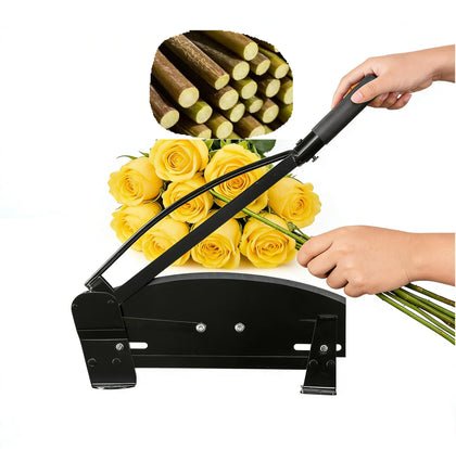 EUIJOIP heavy-duty blade close-up for precise rose stem cuts.