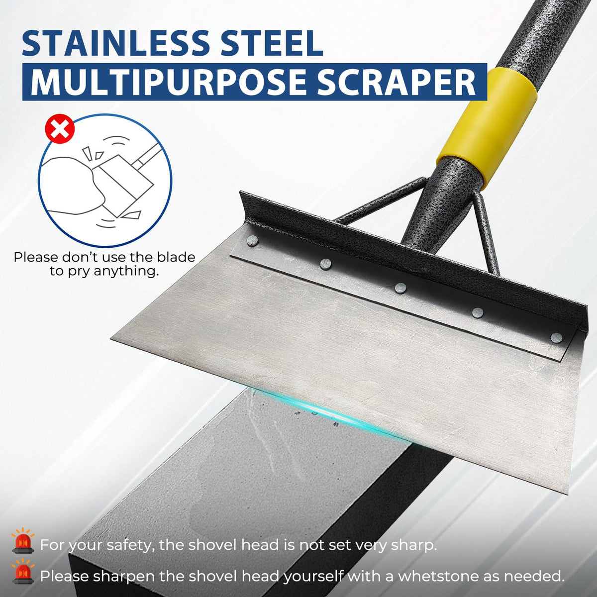 EUIJOIP weed removal on concrete and garden beds with ease.