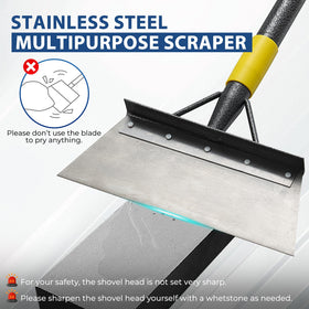 EUIJOIP weed removal on concrete and garden beds with ease.