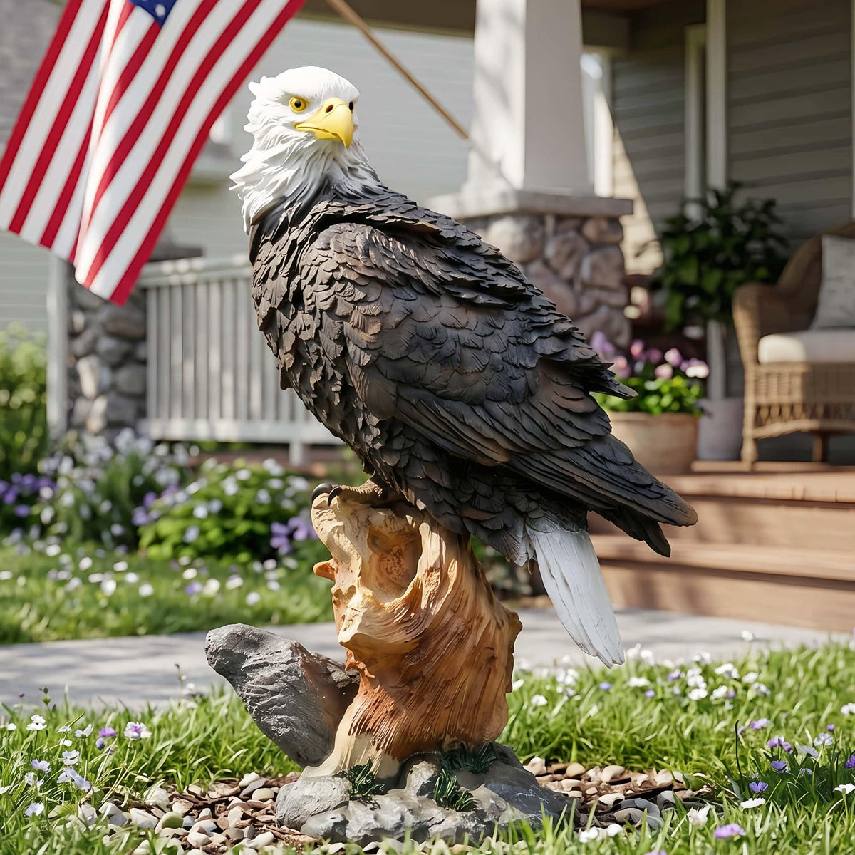 Euiroet resin seabird coastal decor for patios brings seaside charm.