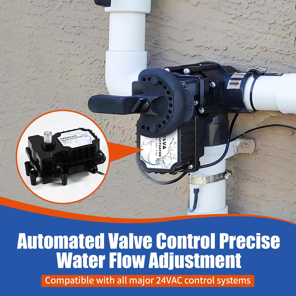 Packaging included image emphasizing single actuator and ready replacement.