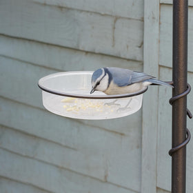 EupHHonycs easy-clean birdbath white detachable parts simplify washing