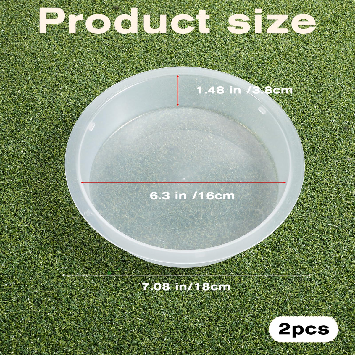 EupHHonycs round bird-feeder white convenient seed and fruit tray for backyard visitors