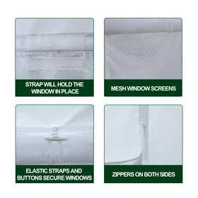 Eurmax four-walls enclosure for complete privacy when needed.