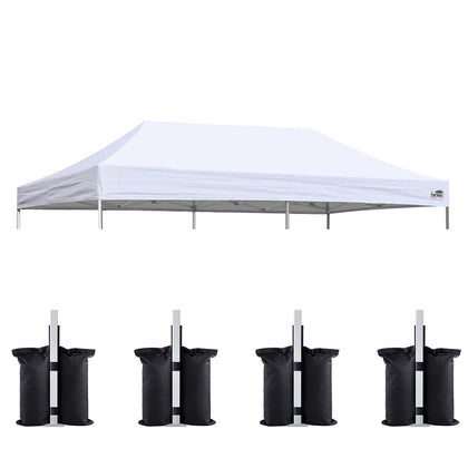 Eurmax replacement top for 10x20 canopy offering durable shade and quick setup.