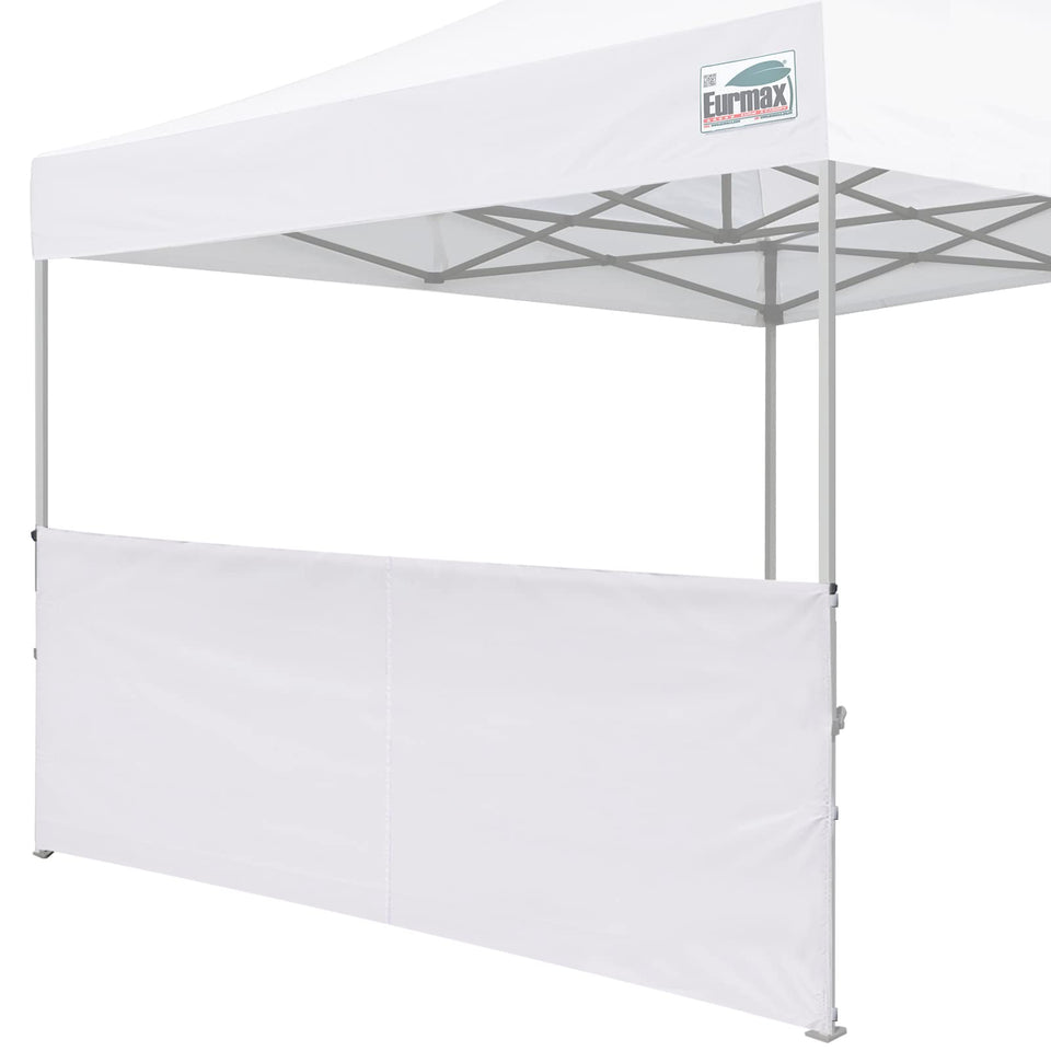 Eurmax SunWall half-wall for a 10x10 tent, quick setup and reliable shade.