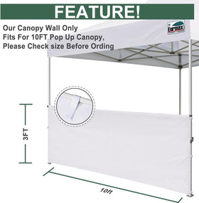Eurmax SunWall demonstrates water resistance for light rain at outdoor events.