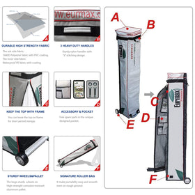 Eurmax Hammertoe powder-coated frame resists rust for long-lasting use.