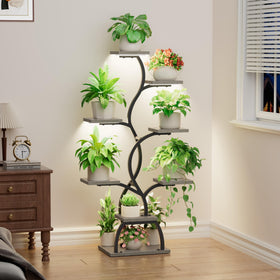 EVAWOO living room display elevates decor while organizing plants