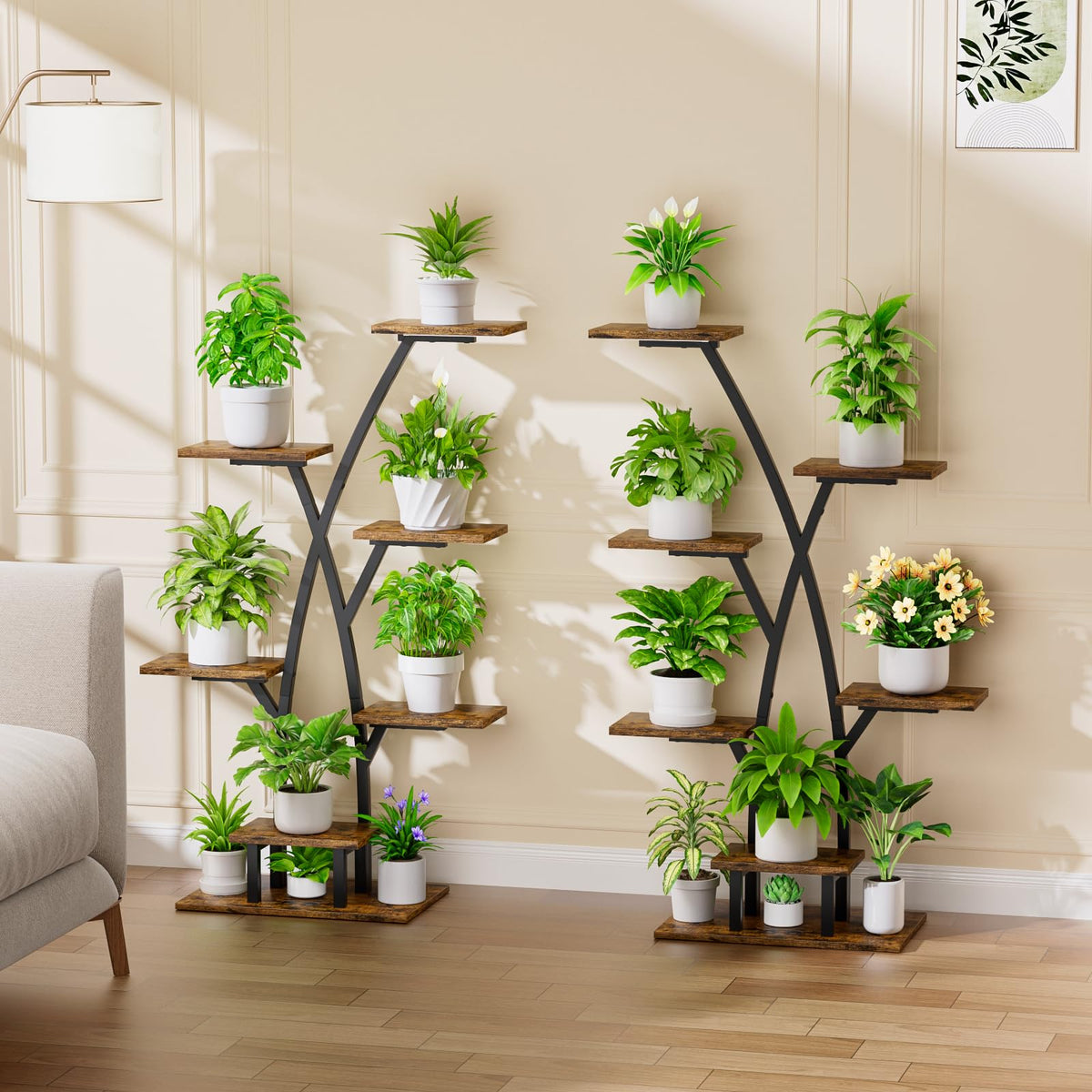 EVAWOO thick particleboard shelves resist moisture and warping.
