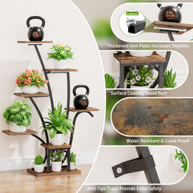 EVAWOO room-decor enhancing plant stand improves organization