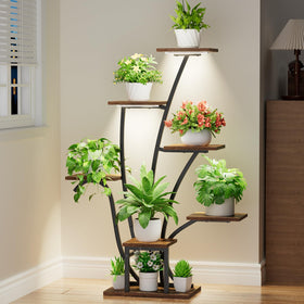 EVAWOO sturdy iron frame supports growing plants with durable construction