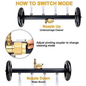 EVEAGE four nozzles deliver strong, consistent spray.