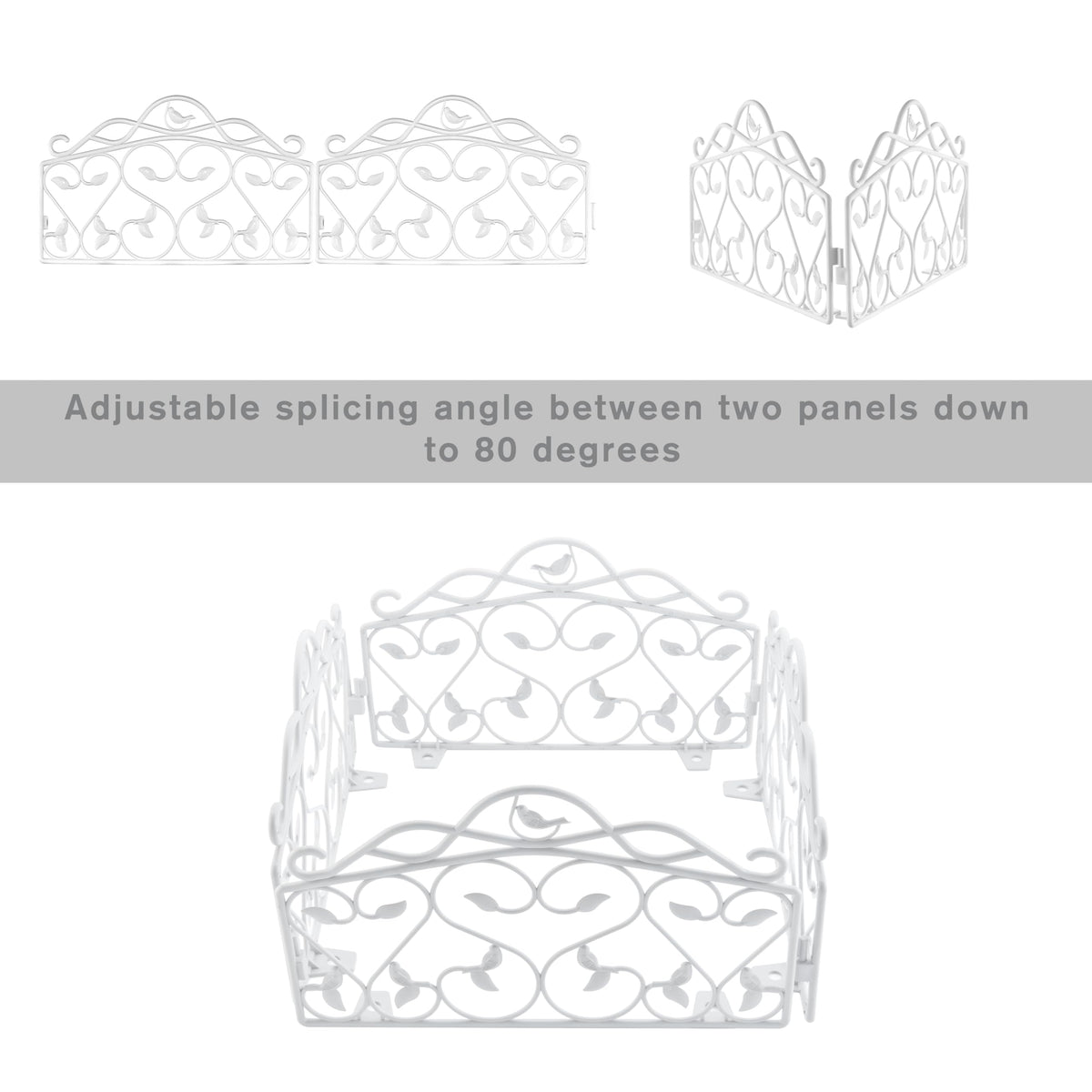 Evelyne side-slots enable seamless panel linking for continuous lines.