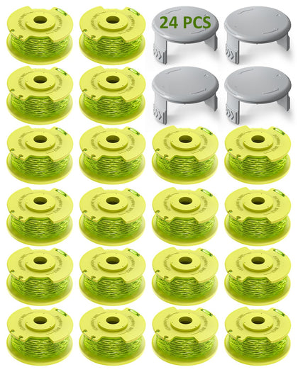 Eventronic 24-pack weed wacker string, Ryobi-compatible, for consistent cuts