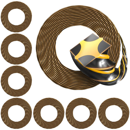 Eventronic DEWALT trimmer line 0.08-inch, 14ft per roll, for durable lawn edging.