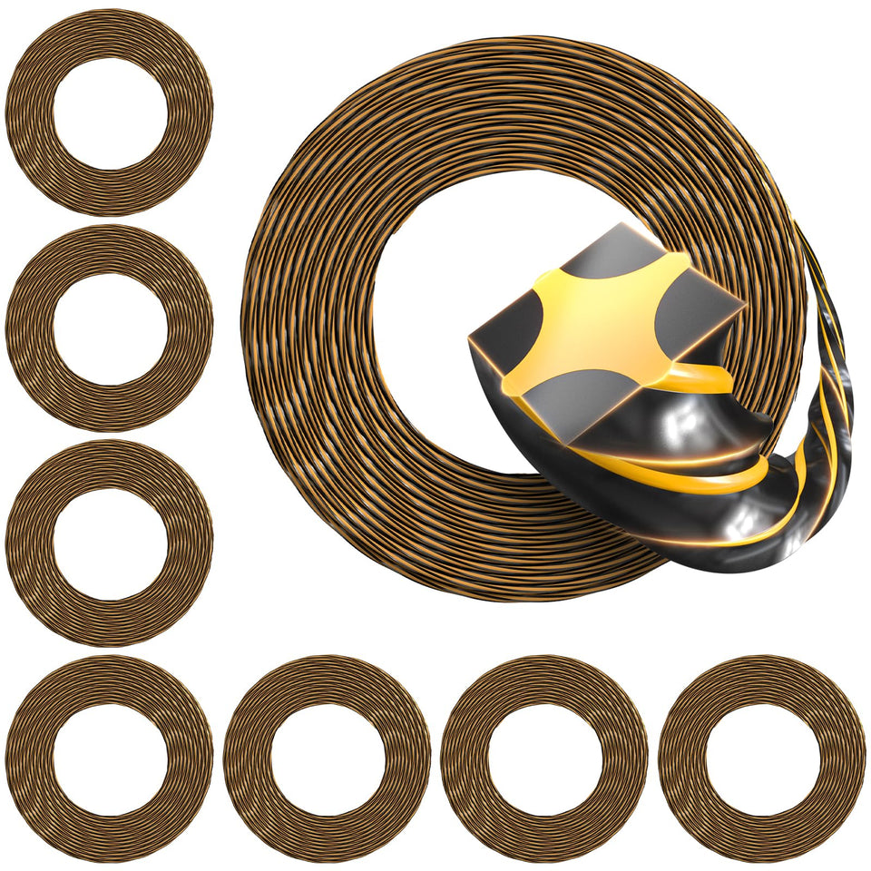 Eventronic DEWALT trimmer line 0.08-inch, 14ft per roll, for durable lawn edging.