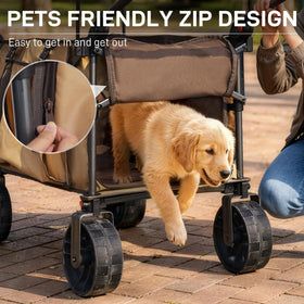 Ever Advanced wagon zip pocket for long items.