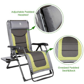 Ever Advanced extended recline up to 72 inches for taller users