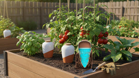 Everbrook clay watering system reduces maintenance for gardeners.