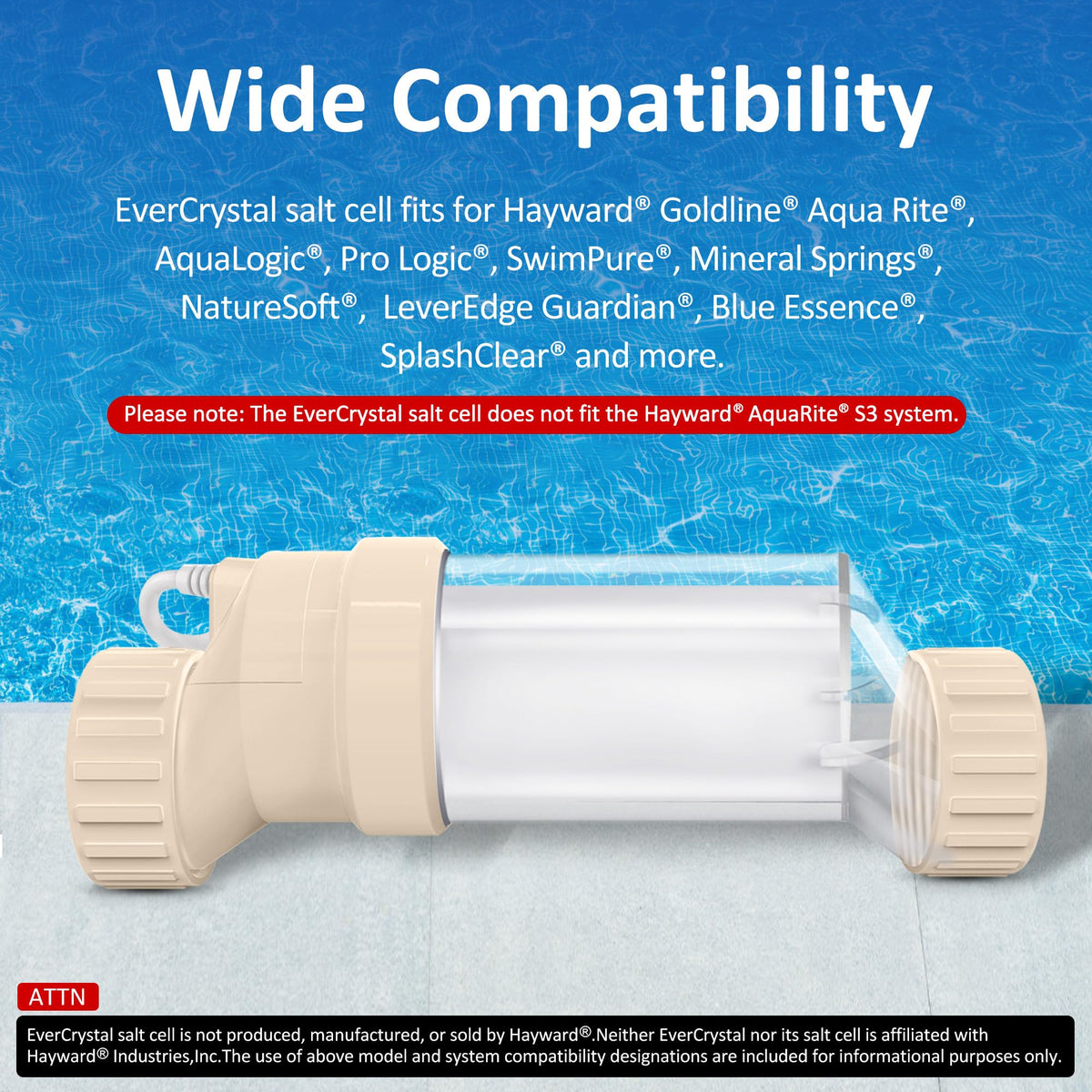 EverCrystal salt cell demonstrates easy installation process